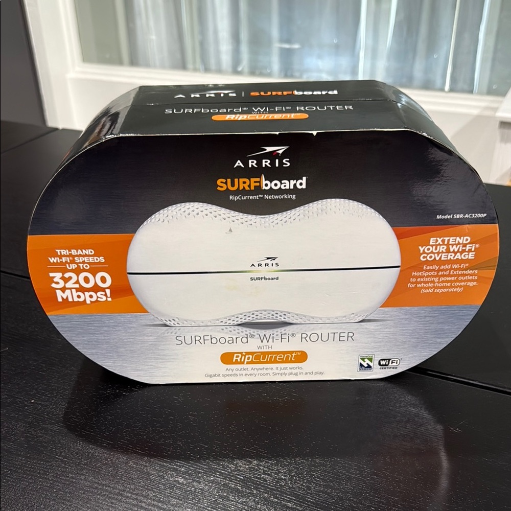 ARRIS Surfboard Ac3200 Wi-Fi Router with RipCurrent Using G.hn (SBR-AC3200P) - Picture 7 of 8